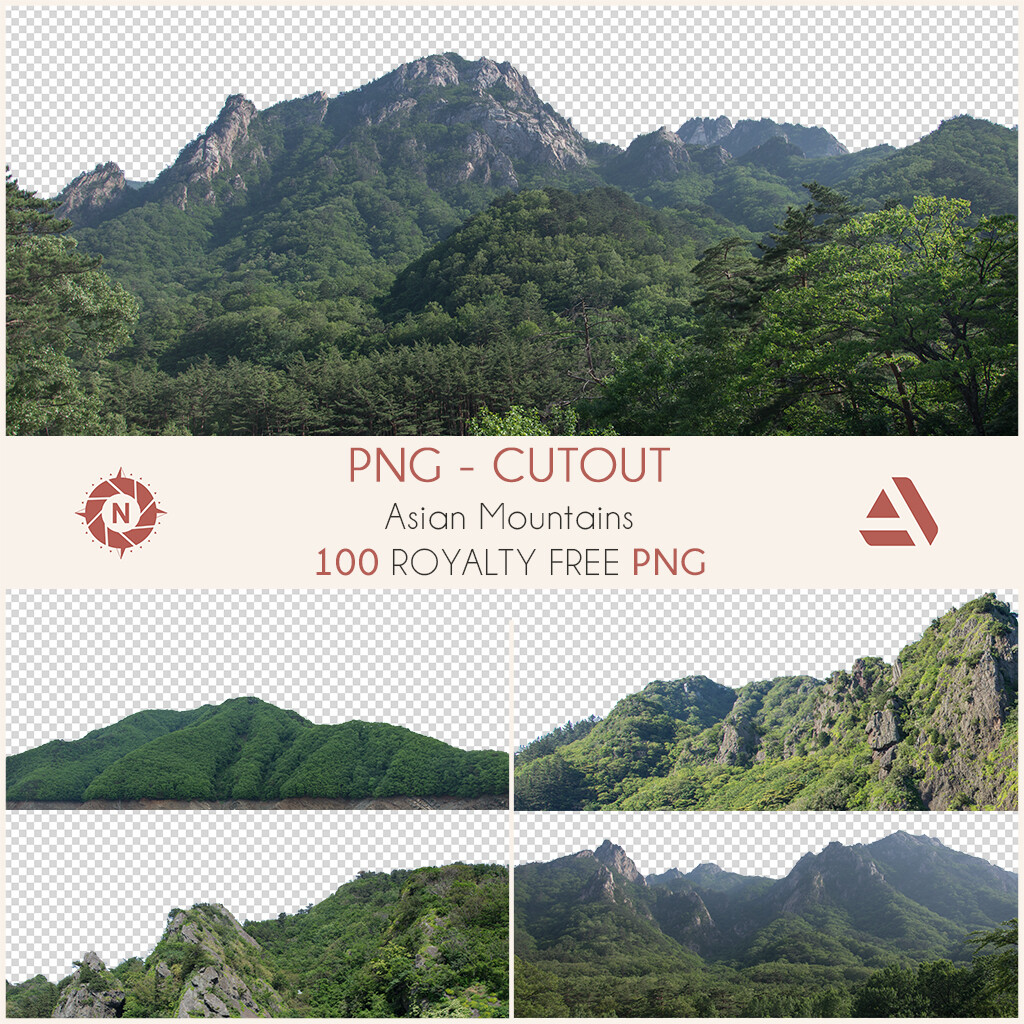 PNG Photo Pack: Asian Mountains

https://www.artstation.com/a/165925
