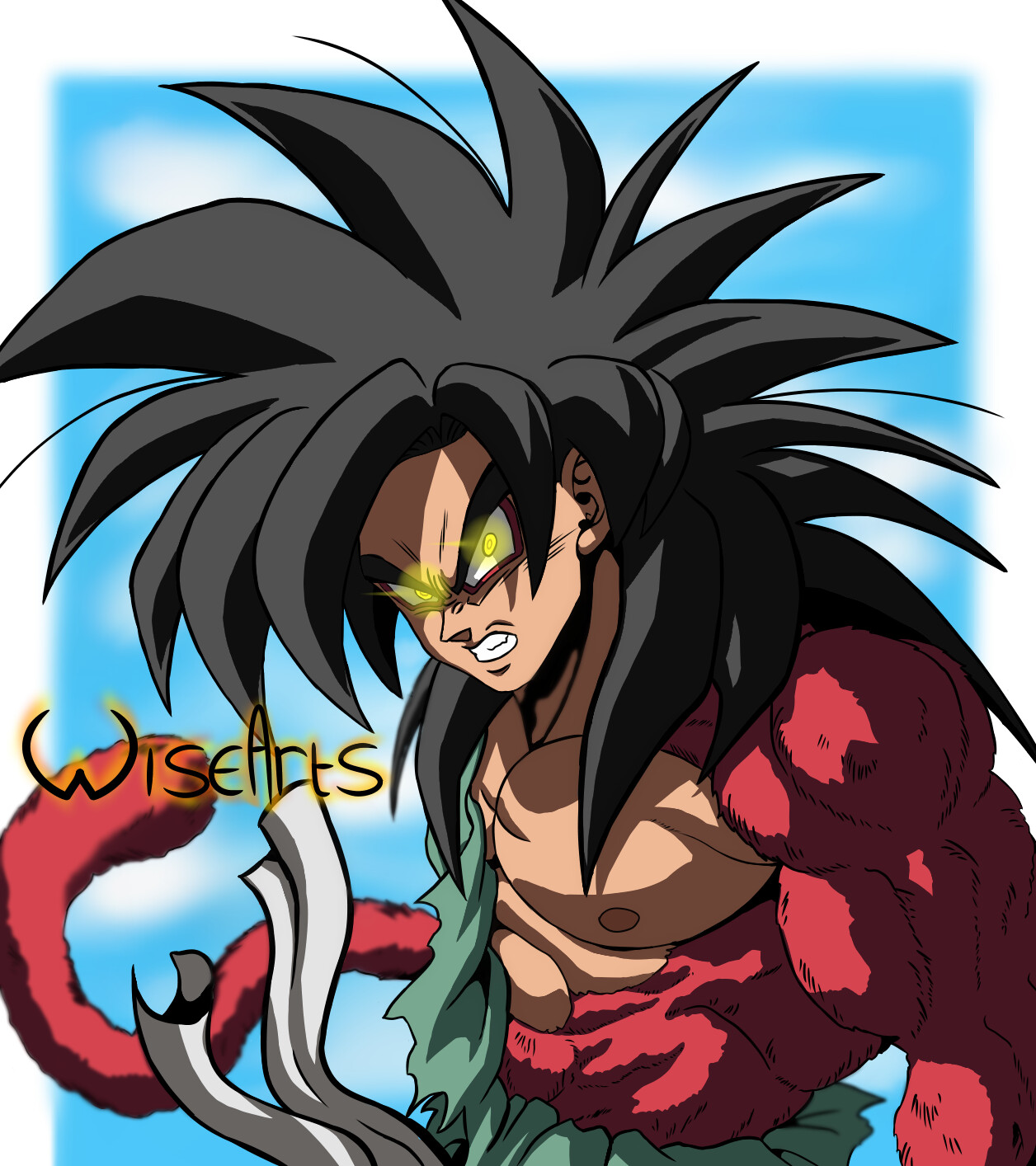 ArtStation - Goku SSJ4