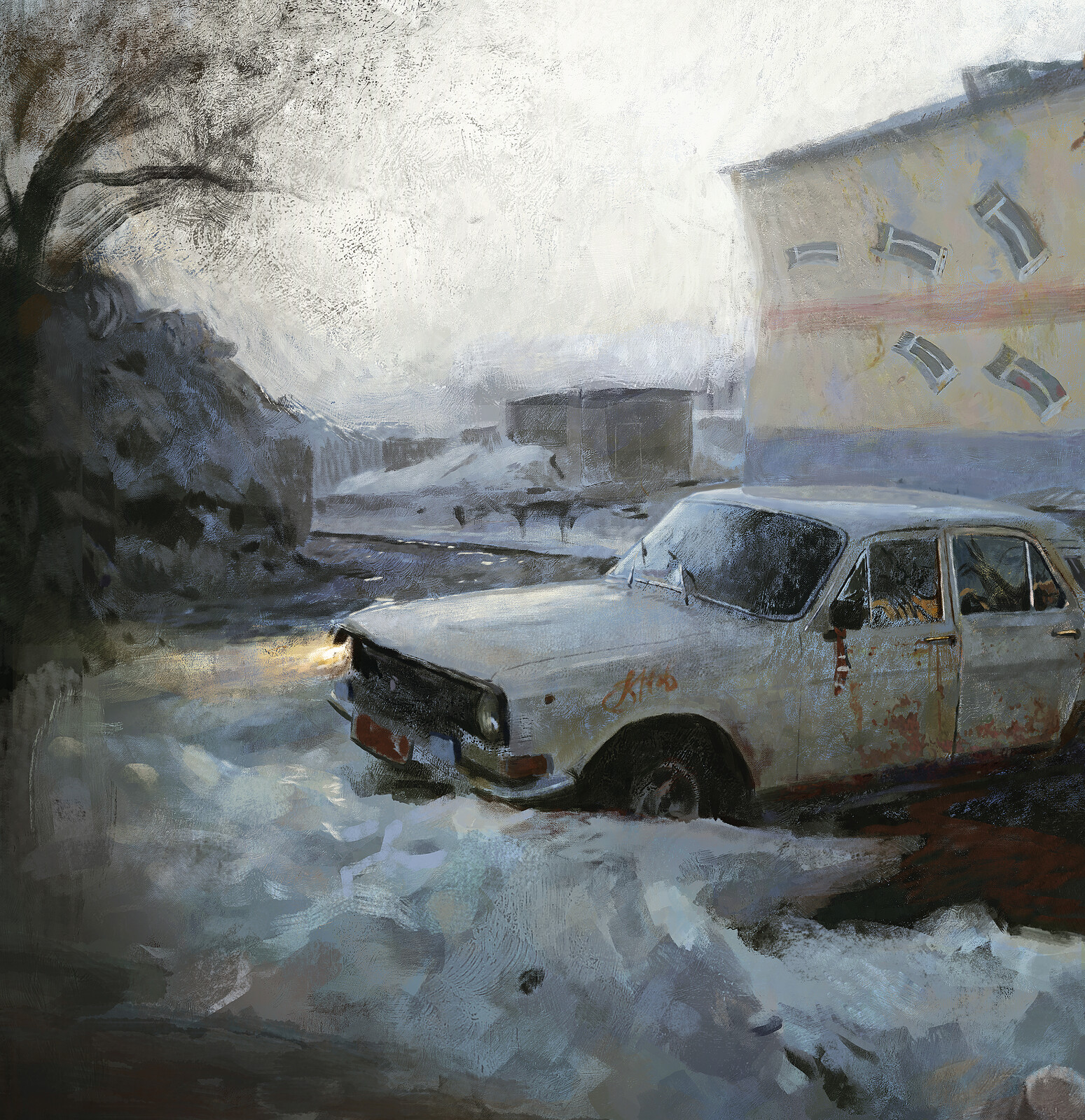 Клим новосельцев картины