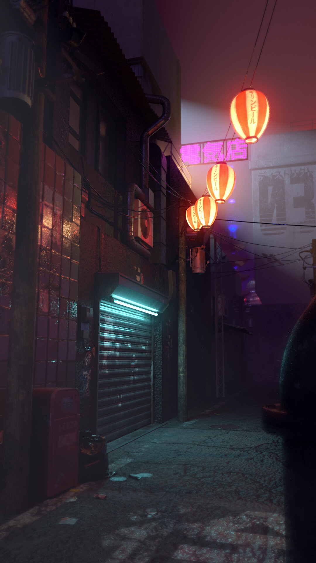 ArtStation - Japanese Street