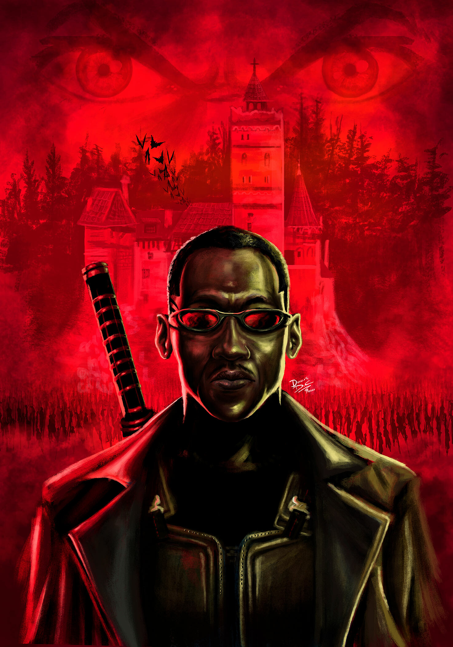 Artstation Blade Mahershala Ali Douglas Docelino