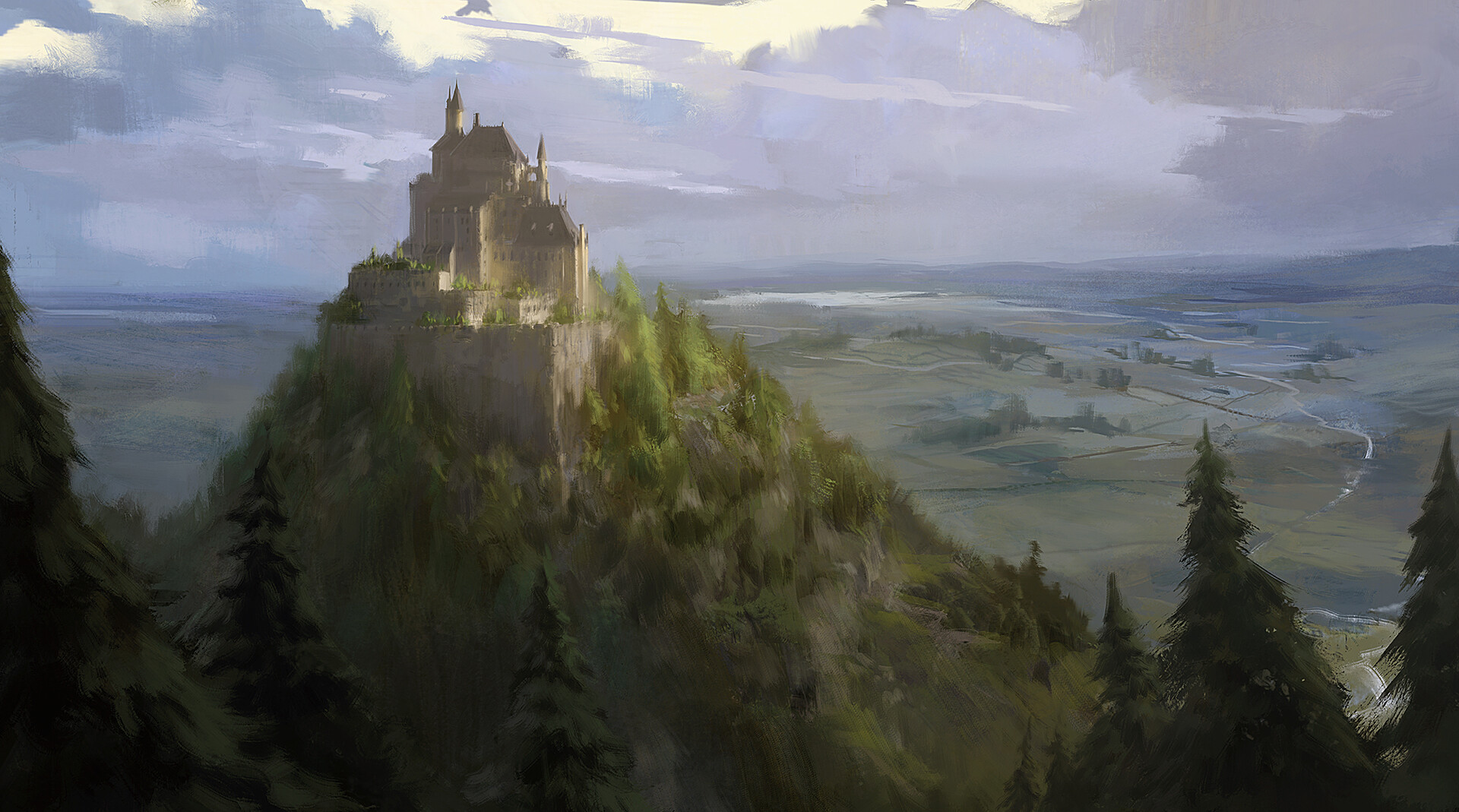 ArtStation - Castle Overlook