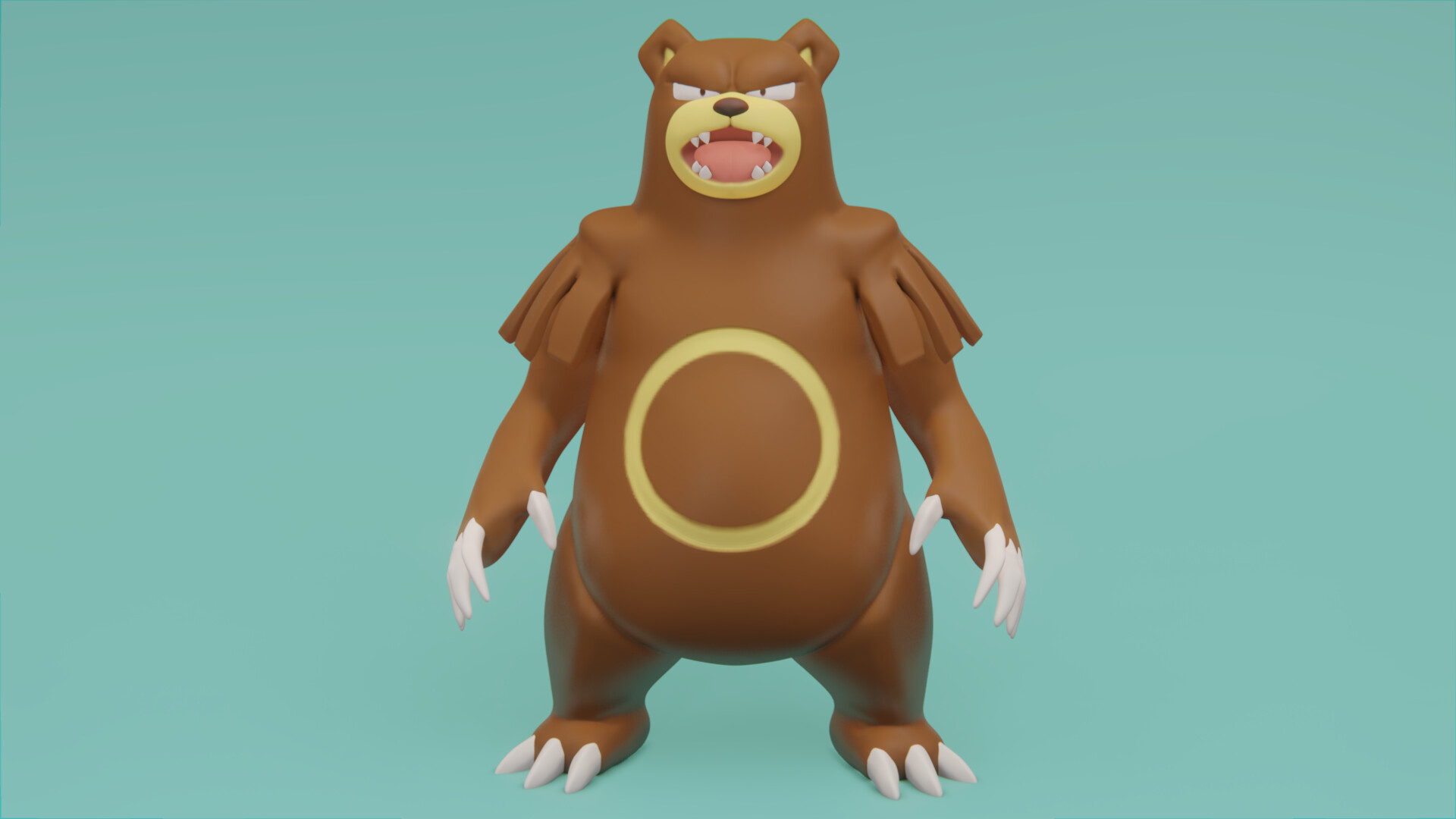 Artstation Pokemon Teddiursa Ursaring Benjamin Chan Artstation Pokemon Teddiursa Ursaring Benjamin Chan