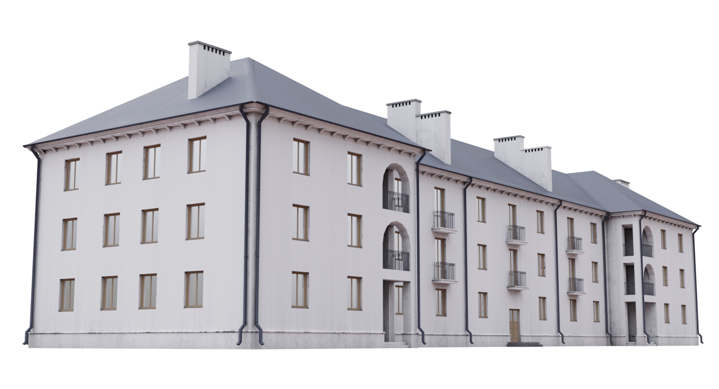 ArtStation - Simple building 002