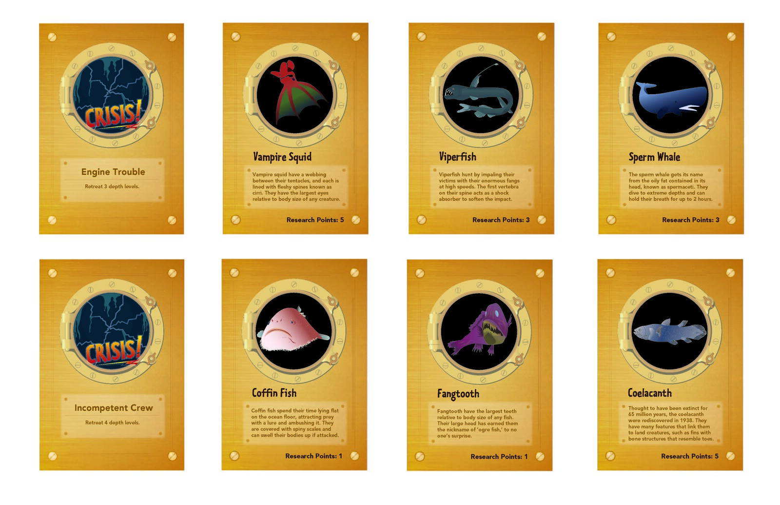 Into The Abyss - Playing Cards