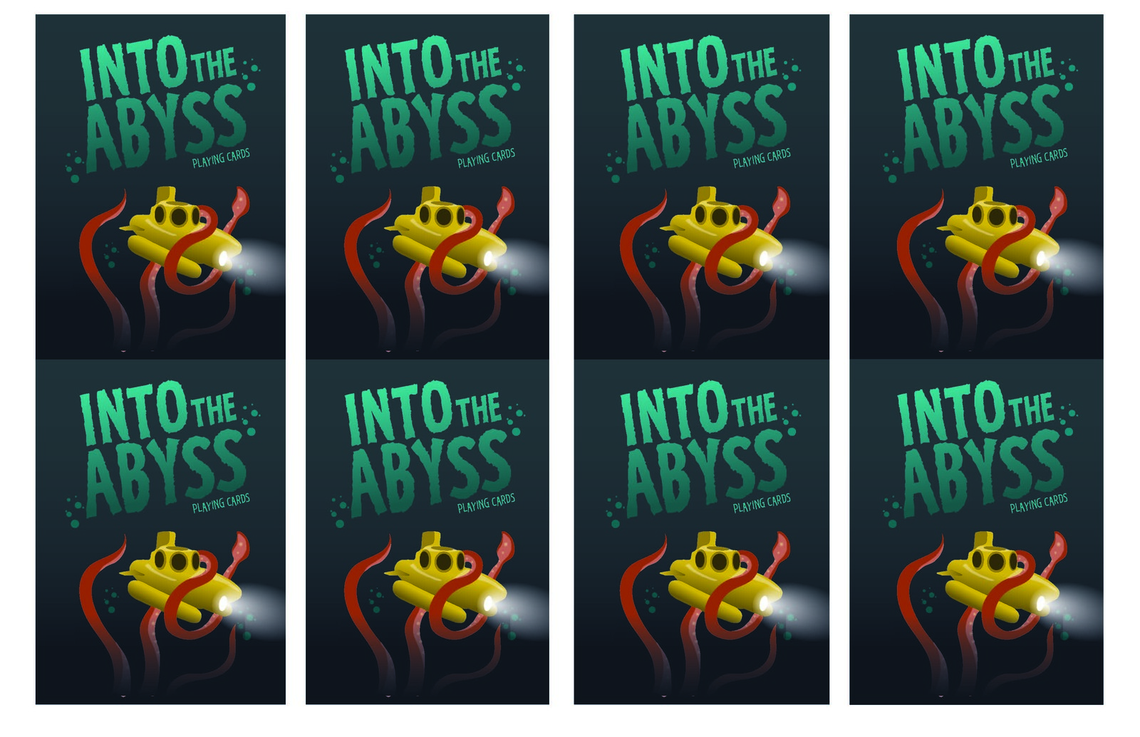 Into The Abyss - Playing Cards