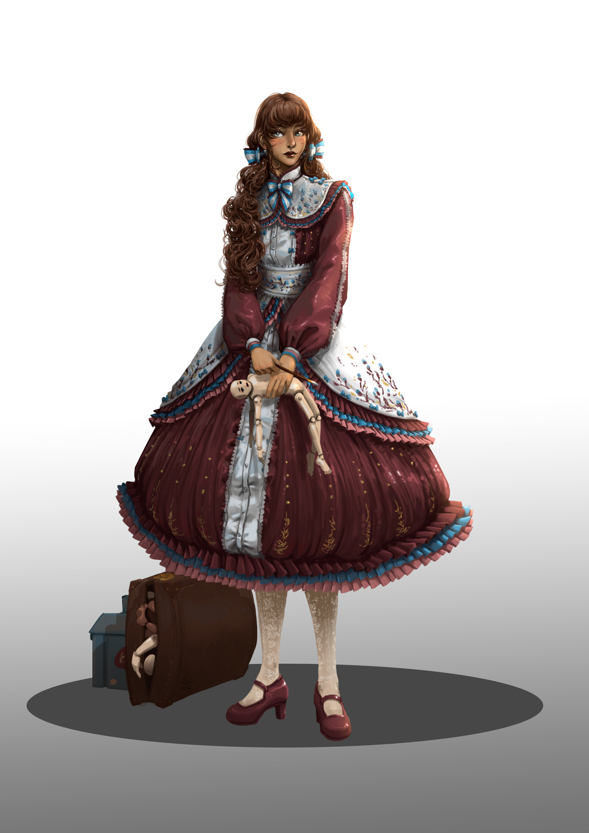 Victorian doll deals maker