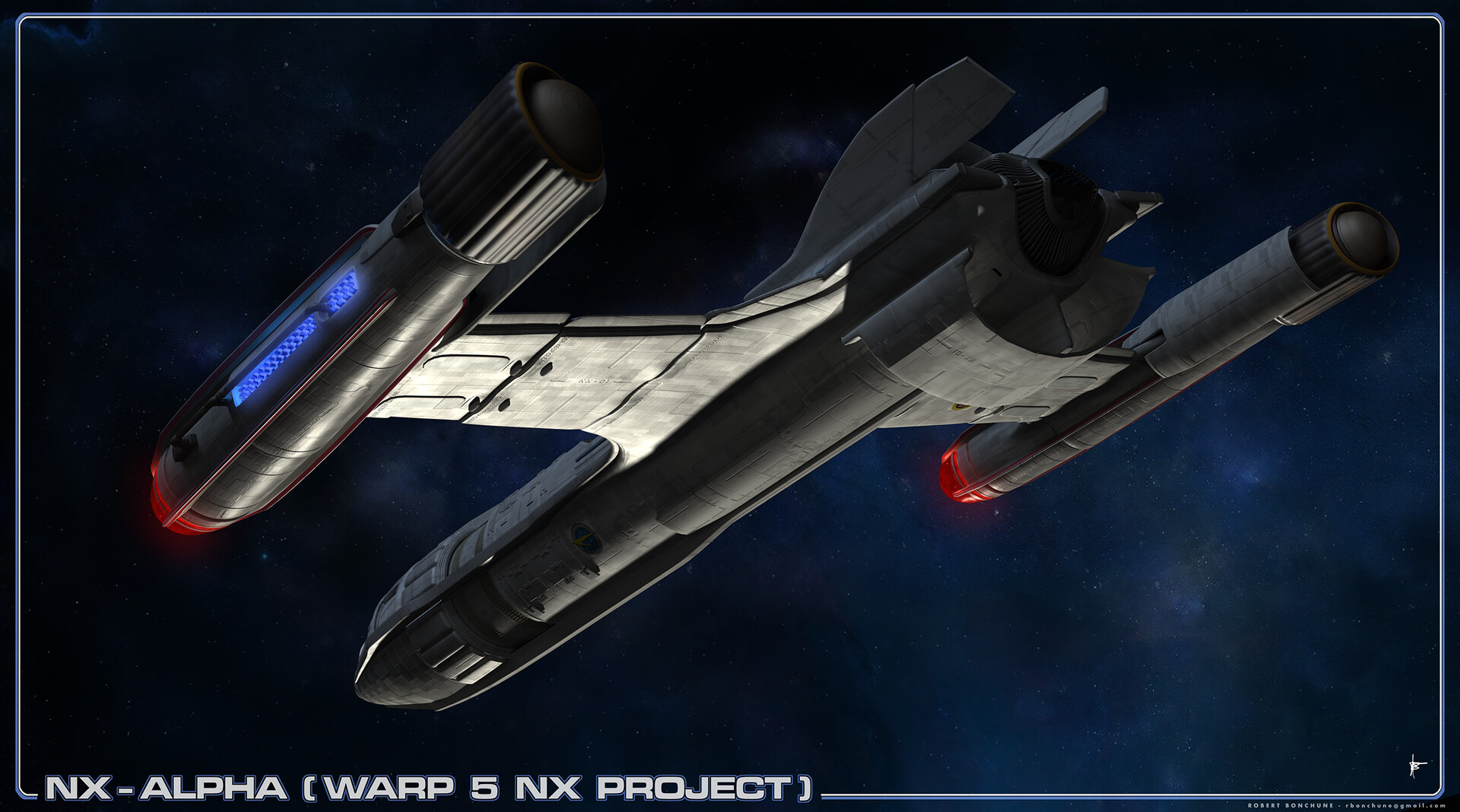 ArtStation - NX-Alpha (Star Trek: Enterprise)