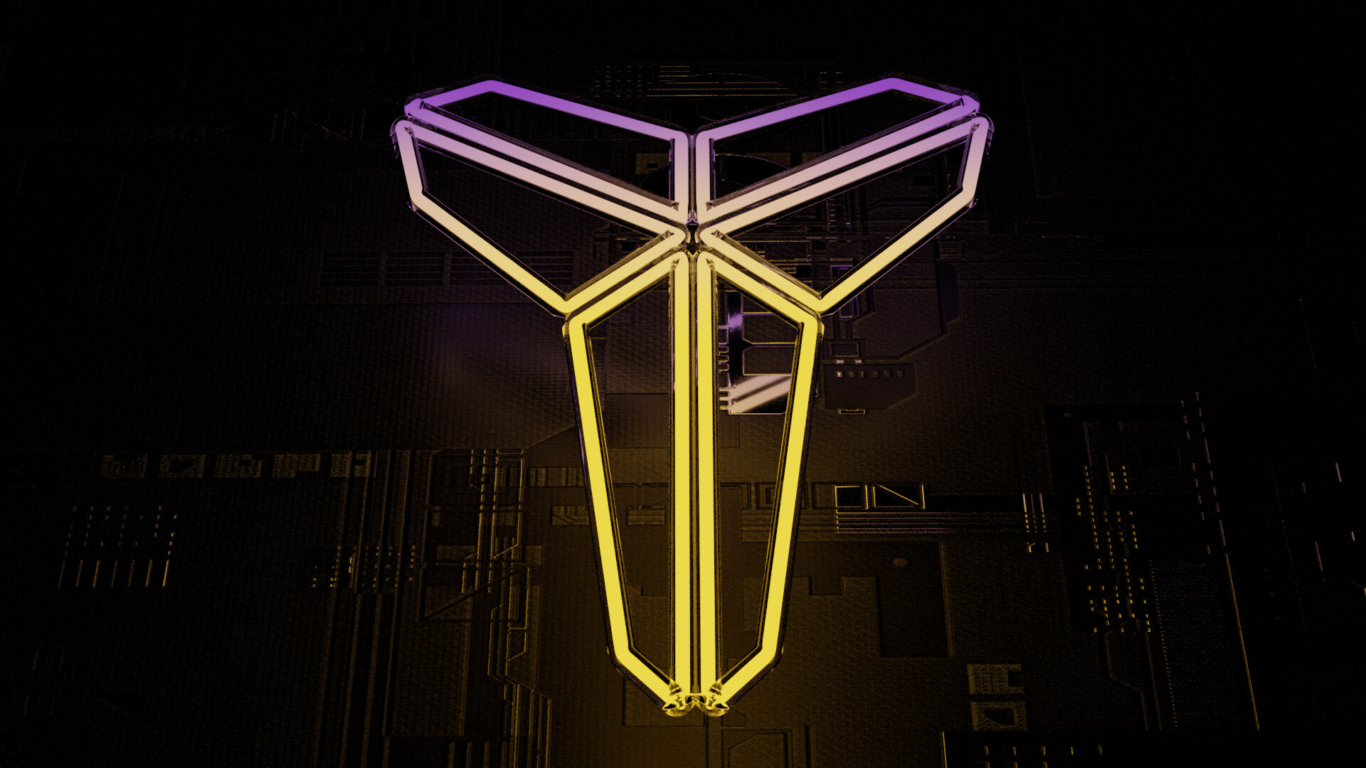 Zhen X. Tan Julian Kobe Logo Neon