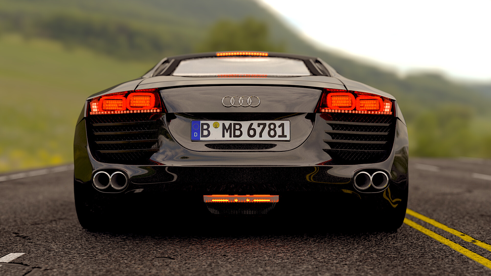 ArtStation - Audi R8 (test render)