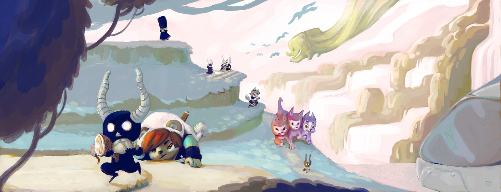 Picnic on Corno V