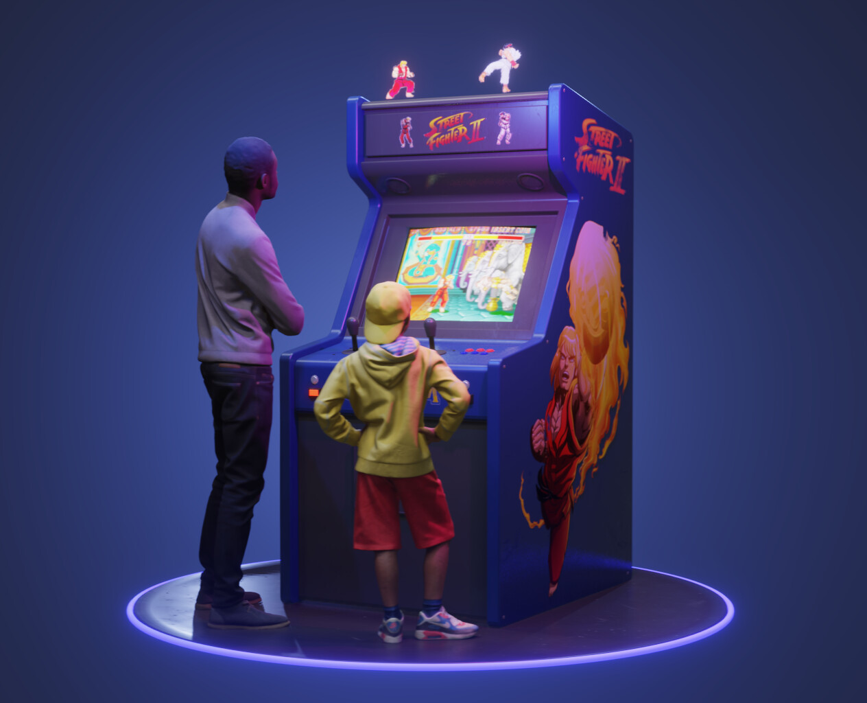 What are some of your fondest arcade memories? I really enjoyed playing Street Fighter, Mortal Kombat, Time Crisis, the claw machine and pinball. 