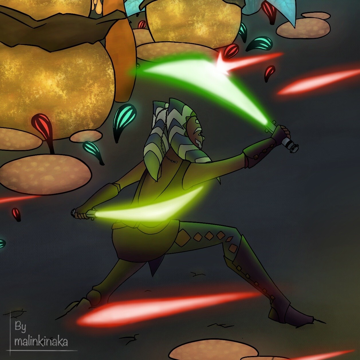 ArtStation Ahsoka Tano on Felucia