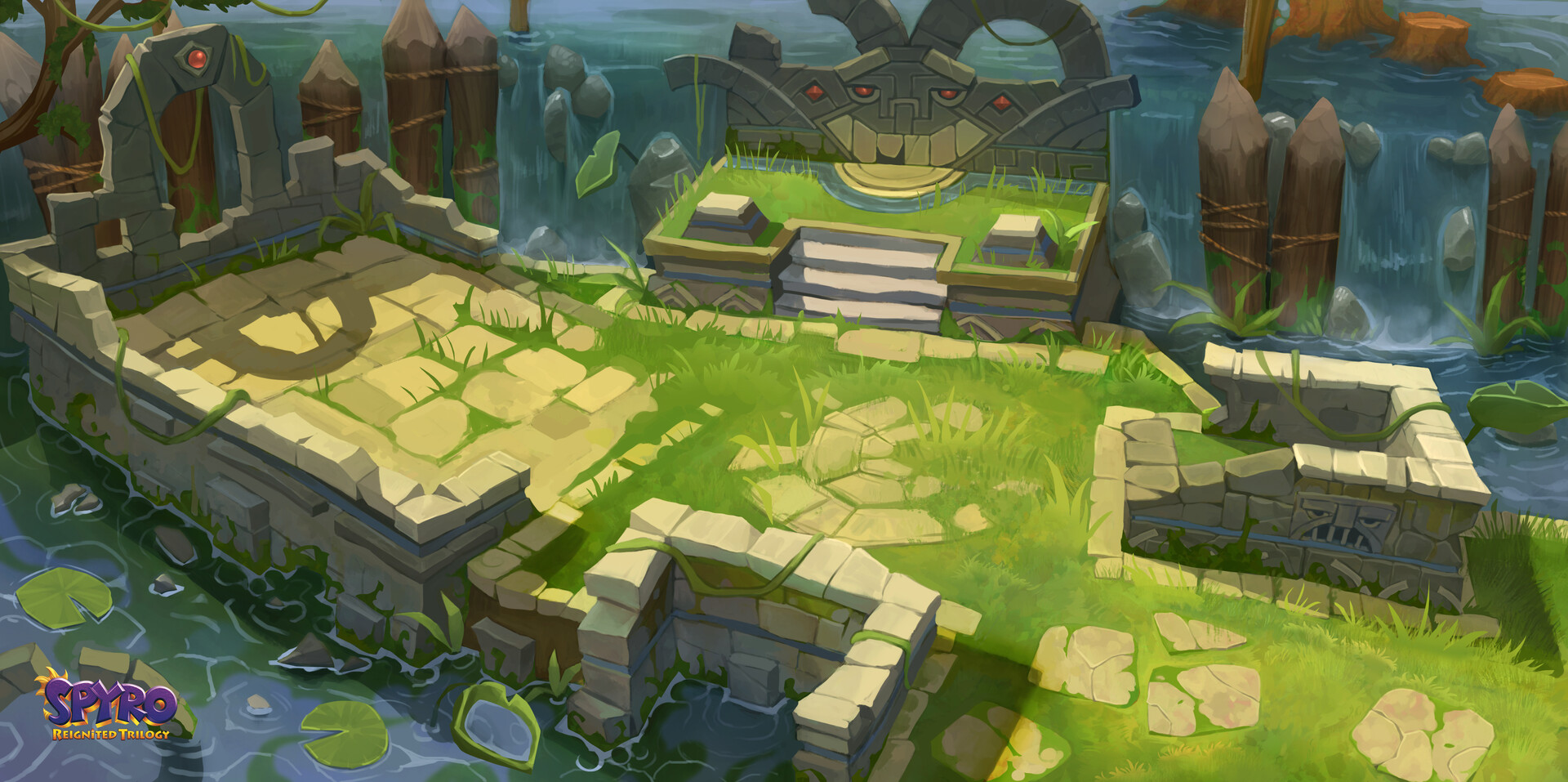 didier-nguyen-spyro-reignited-trilogy-misty-bog-wild-flight