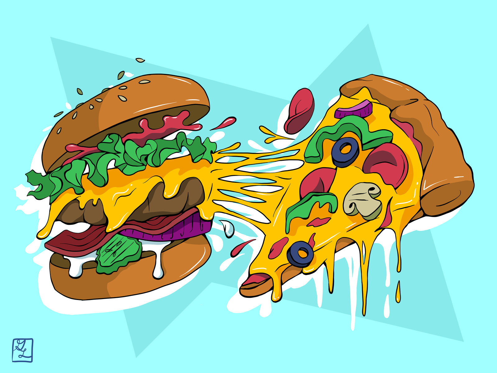 Pizza, Love, &amp; Hamburgers