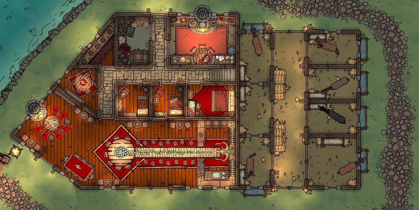 The "Pepper Fire" Tavern.