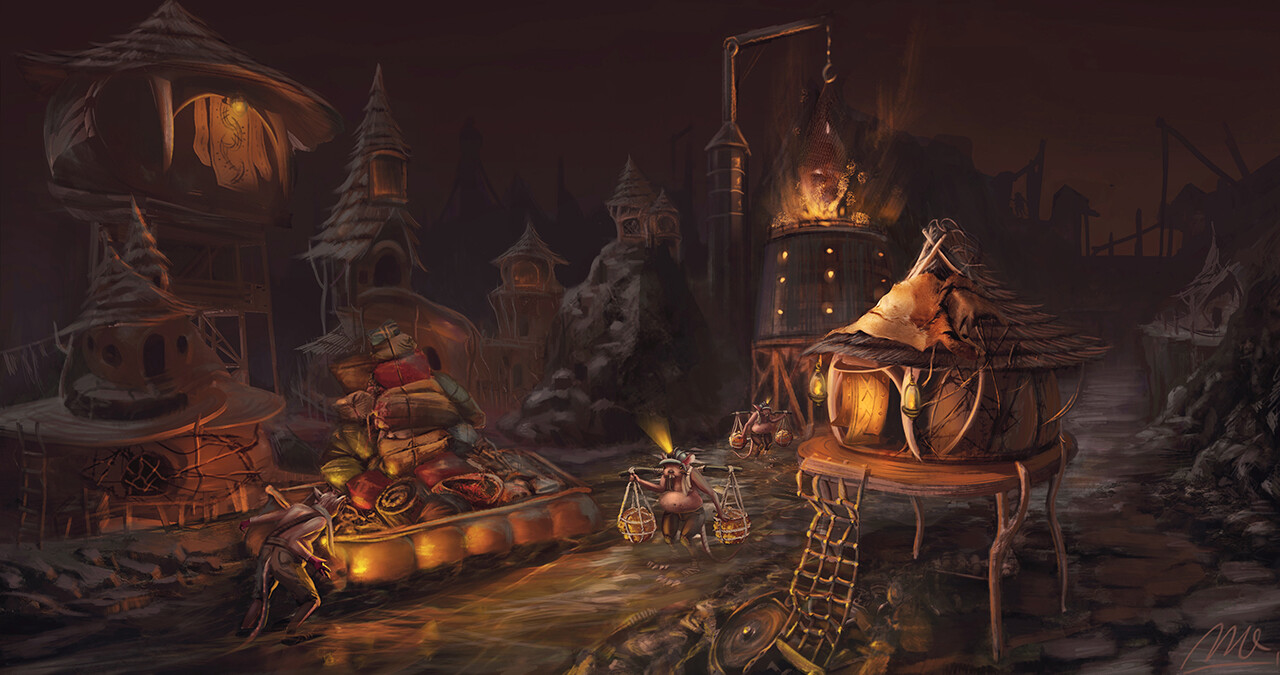 ArtStation Scavengers at Work