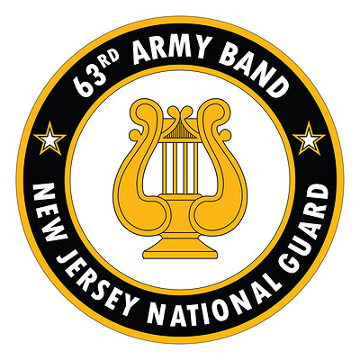 New Jersey Army National Guard Band (the 63rd Army Band) Crest
