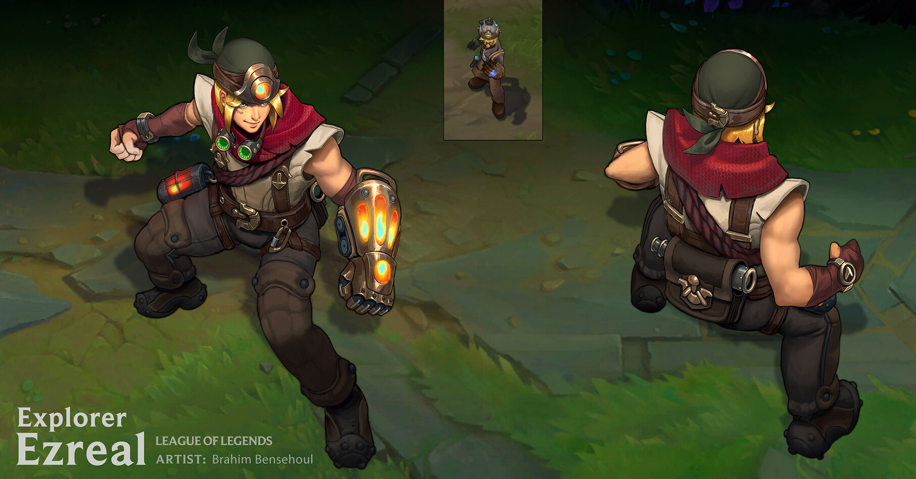 Sentinel Ezreal - Skin Empire