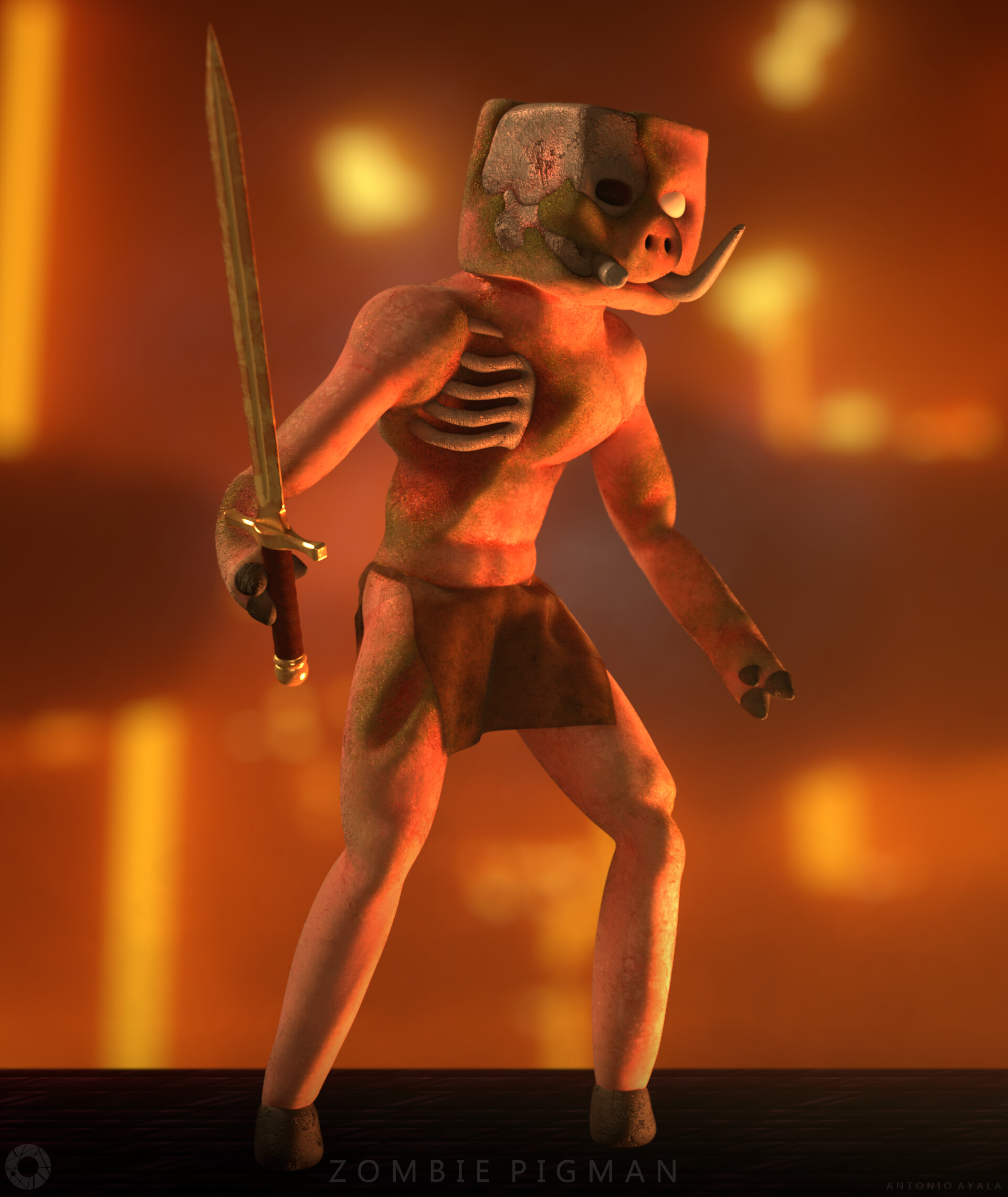 What Hurts Zombie Pigman