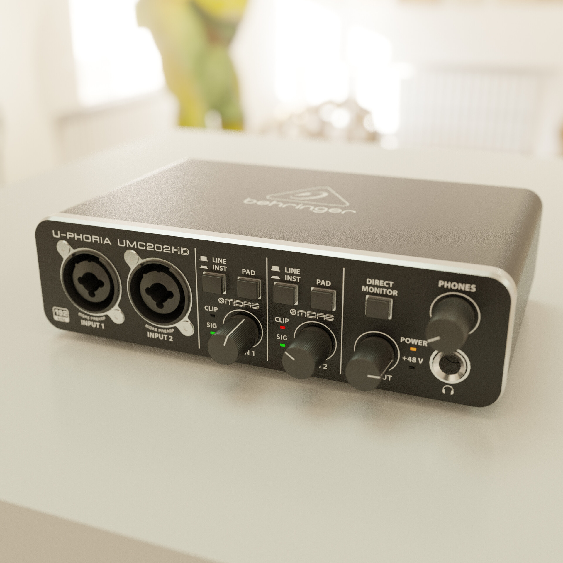 Внешняя звуковая карта behringer u phoria umc202hd