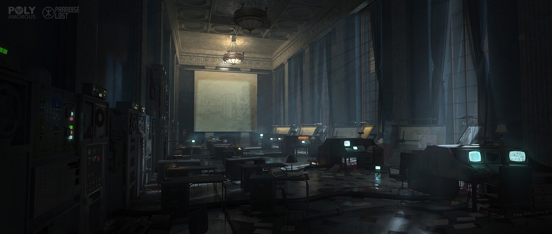 ArtStation - Paradise Lost - Office
