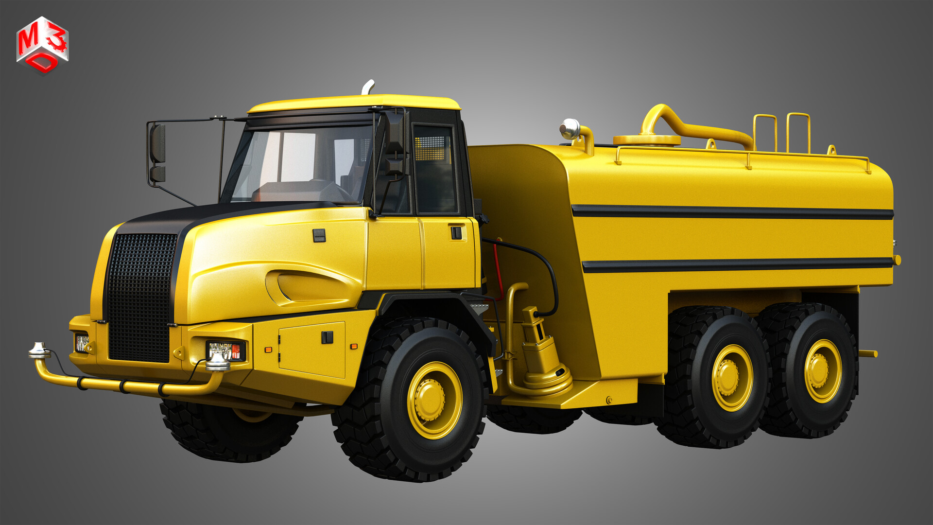 ArtStation John Deere 300D II Articulated Water Tanker Truck