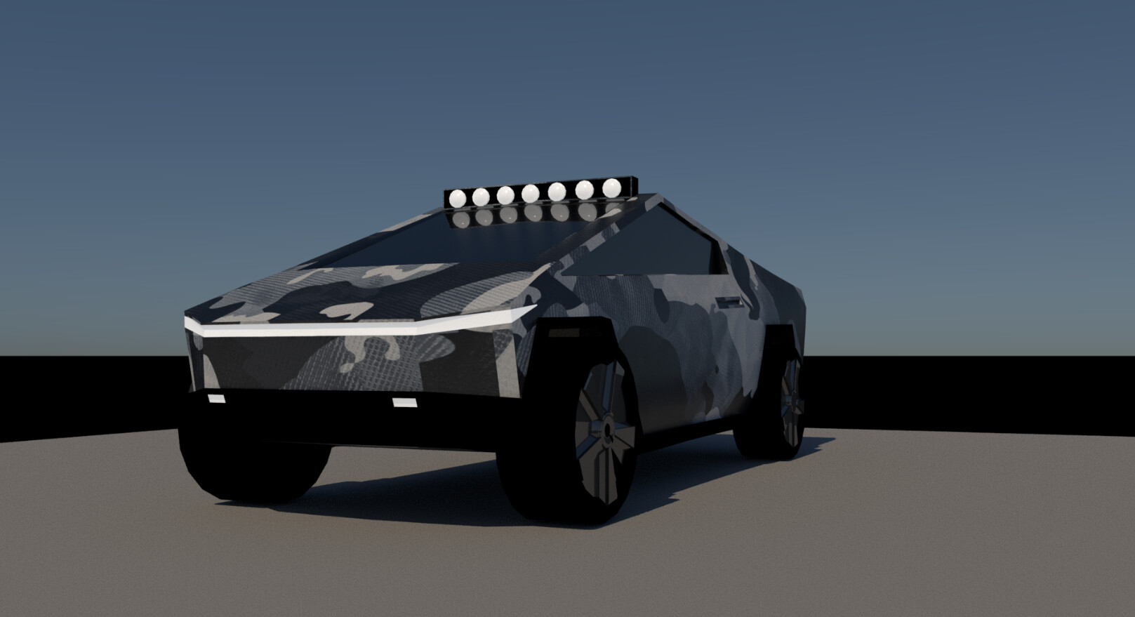 ArtStation - Tesla Cybertruck 3D