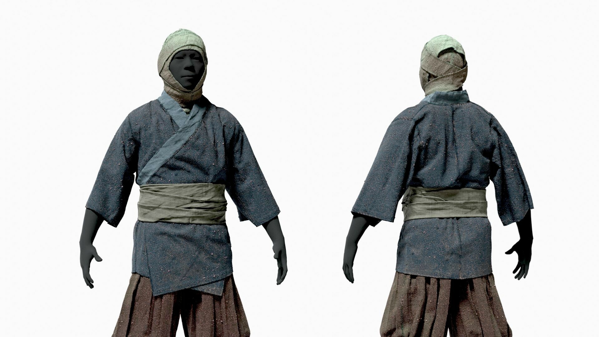 Traditional japanese farmer best sale clothing