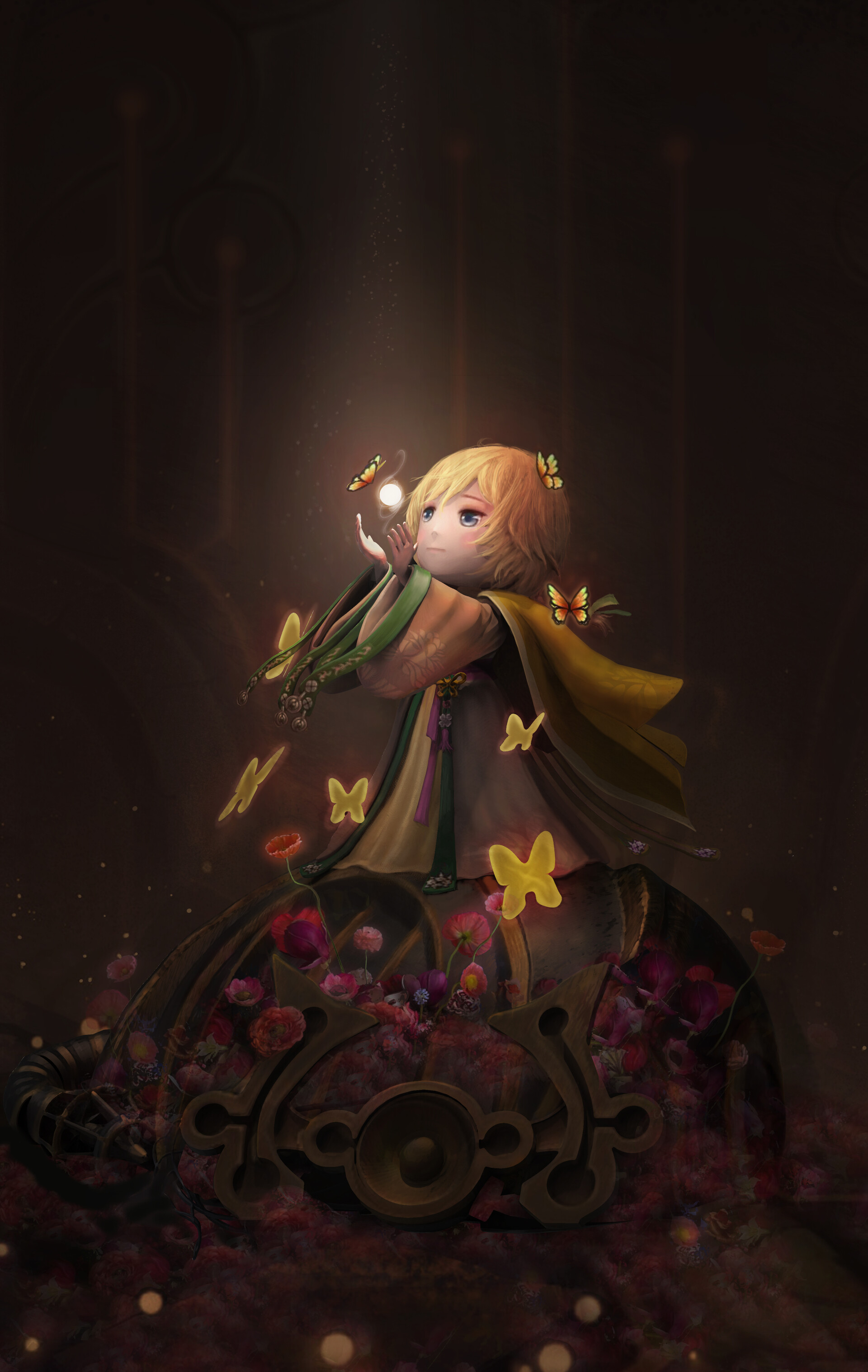 Artstation Summoners War Wind Fairy An Le