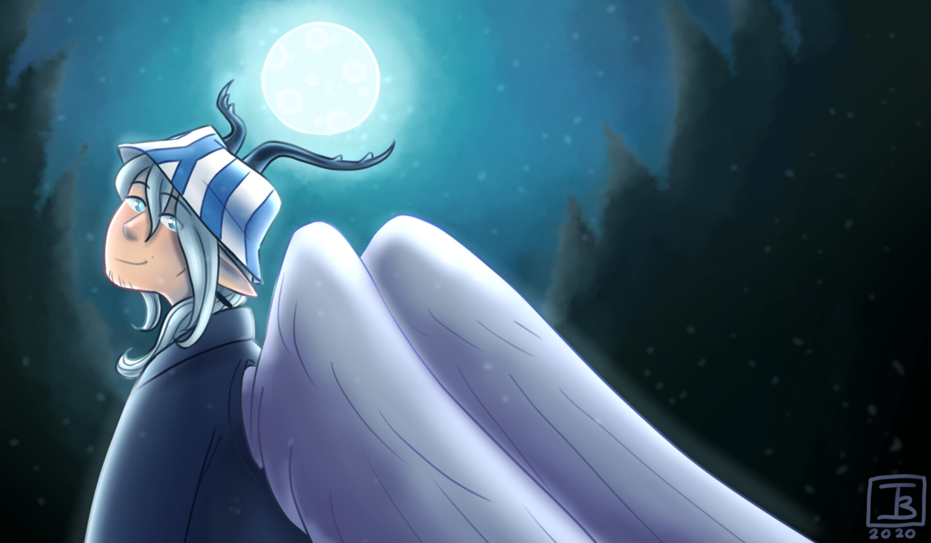 Artstation The Moon S Light Rebecca Dugger Fanart of philza from sbi by @whunderful on twitter. the moon s light rebecca dugger