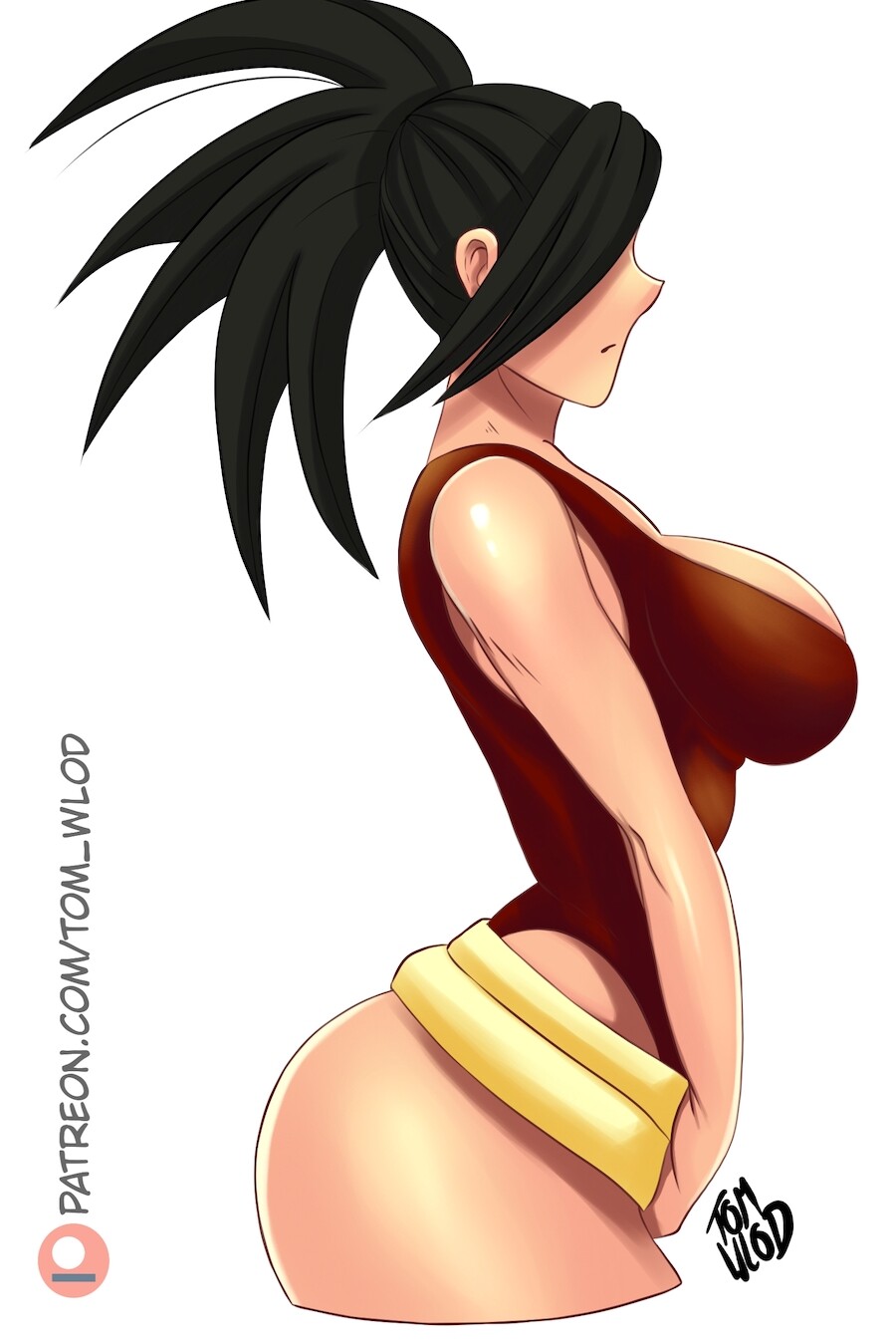 Artstation Momo Yaoyorozu Tom Wlod