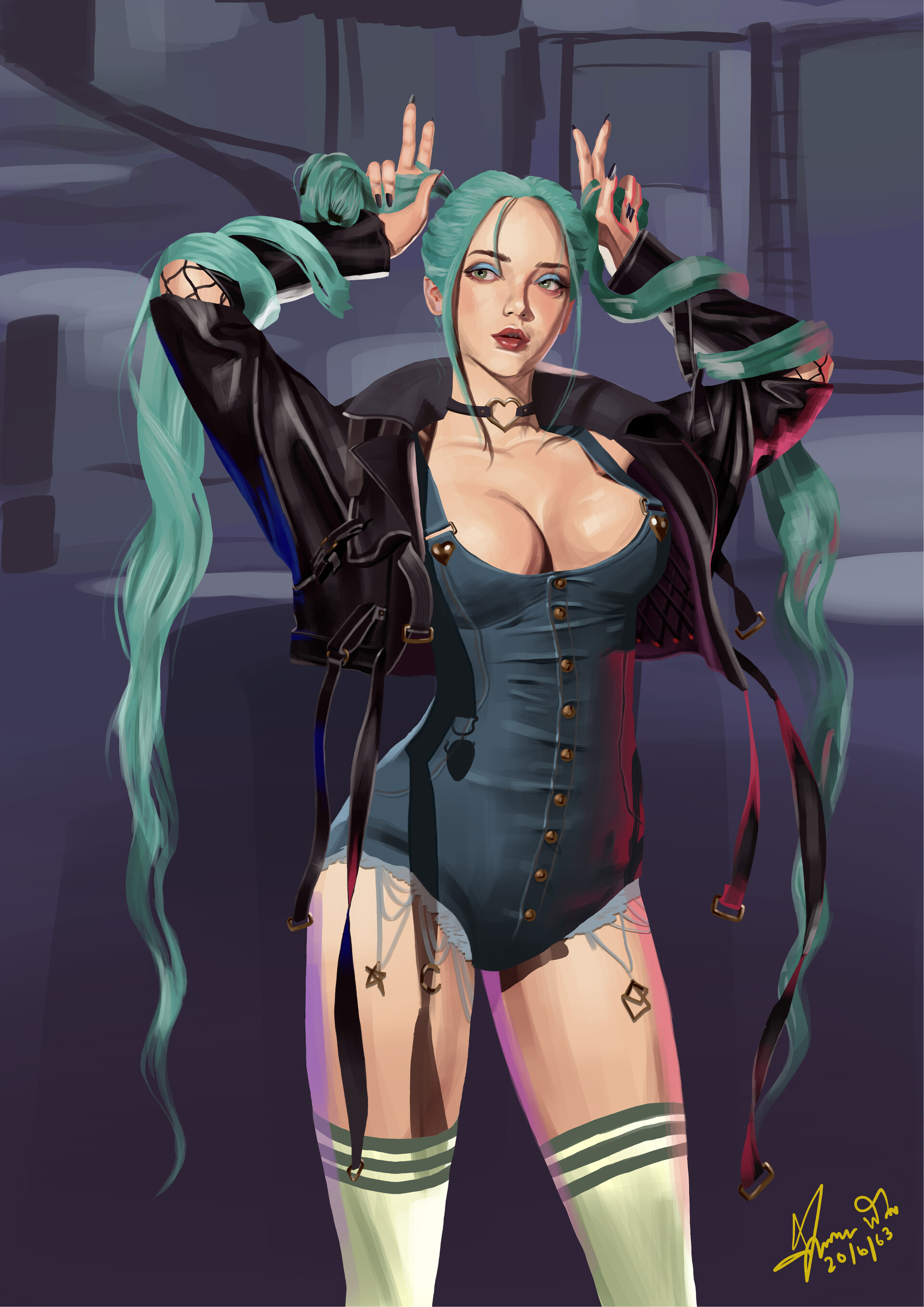 Artstation Naughty Harley Quinn Jahovah Art