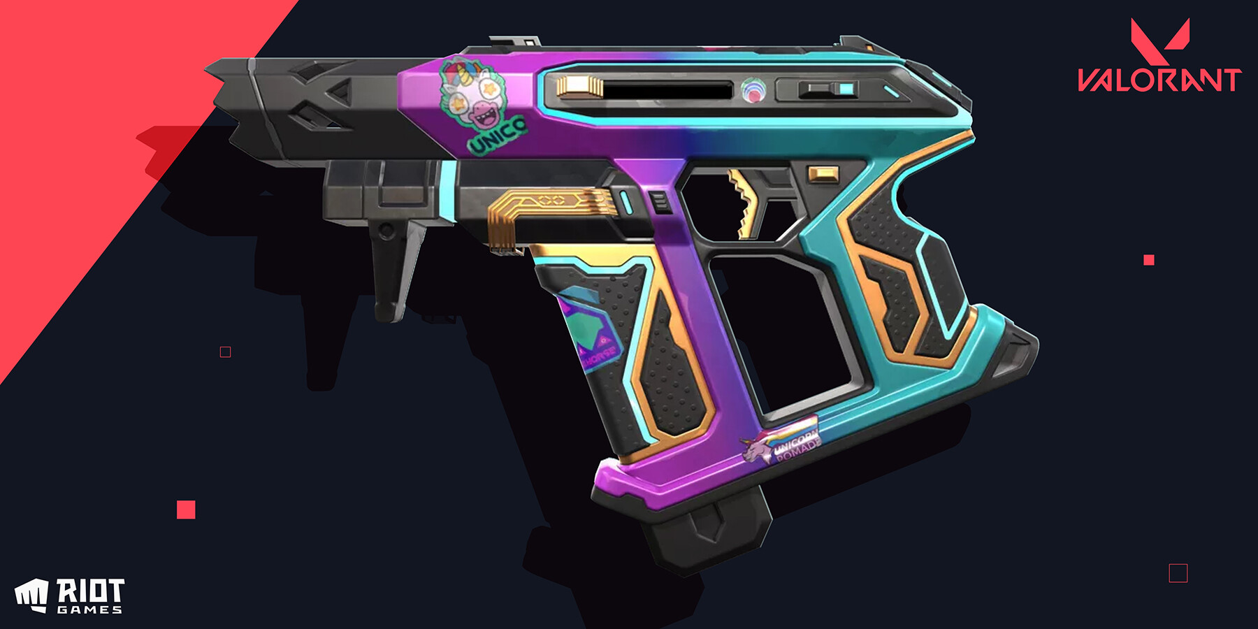Artstation Valorant Glitchpop Weapon Skins Rabcat Game Art