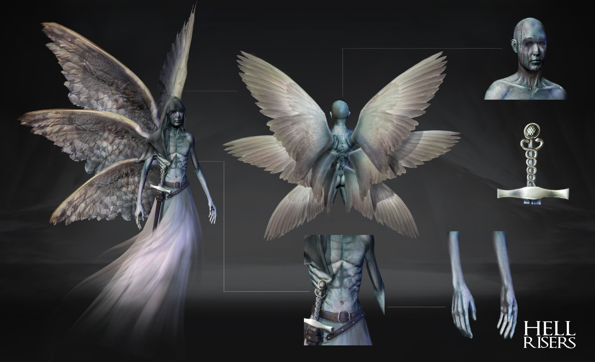 archangel gabriel wings