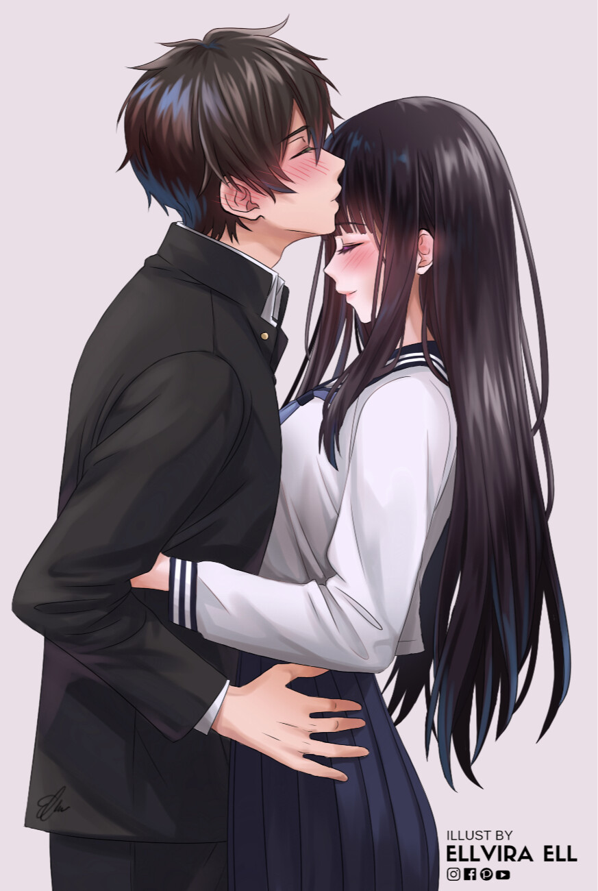 Artstation Houtarou X Chitanda Ellvira Ell 640 x 640 jpeg 77 кб. houtarou x chitanda ellvira ell