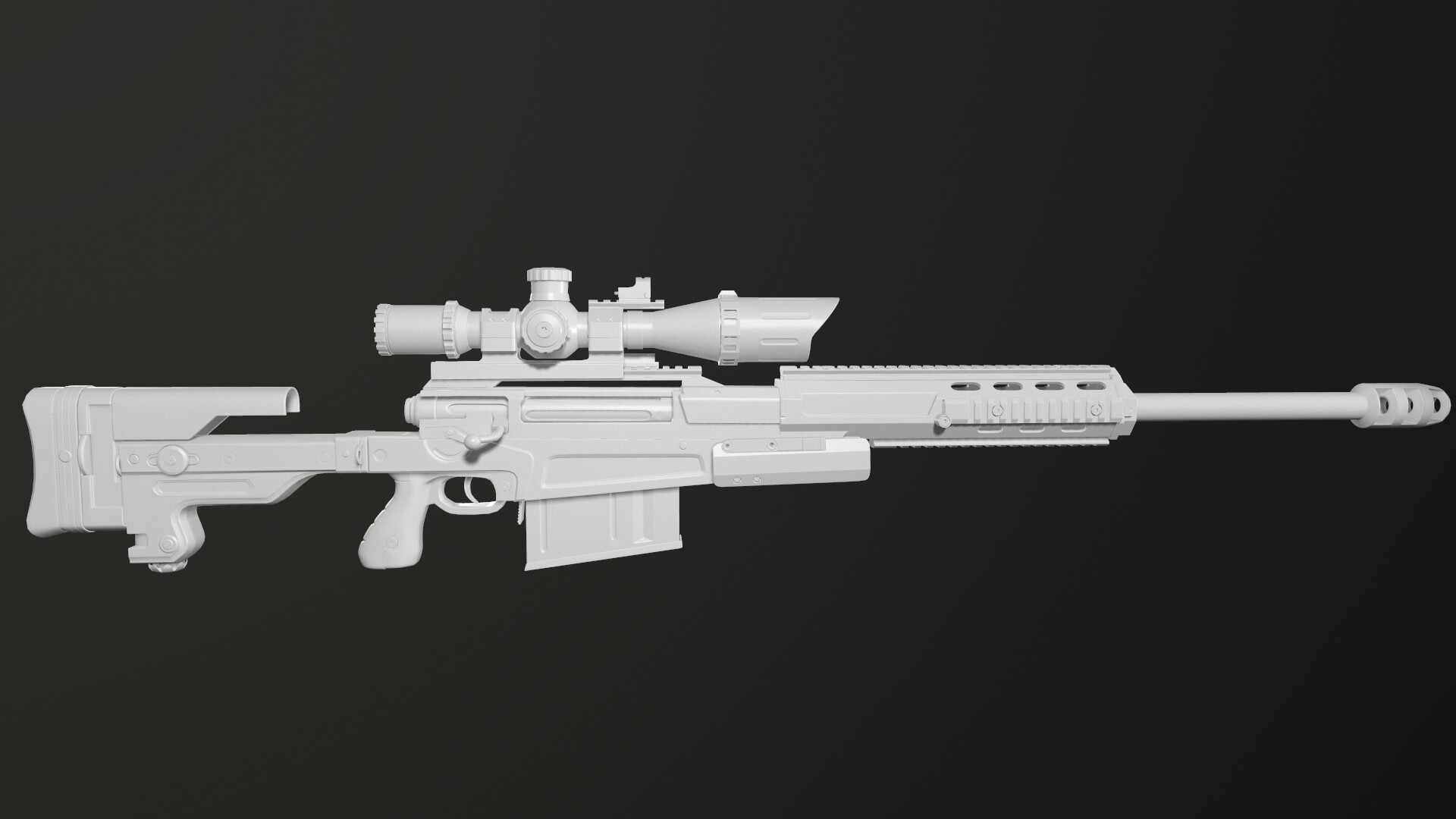 ArtStation - Model Sniper AX-50