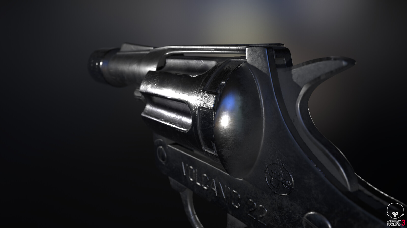 Peter Aziz Volcanic 22 Starter pistol