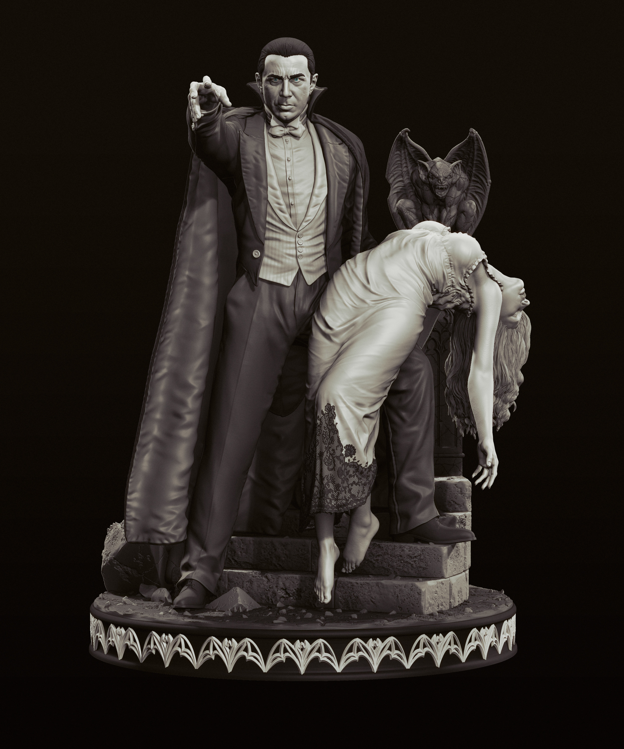 Danko artstation - Bela Lugosi 1/6 scale statue