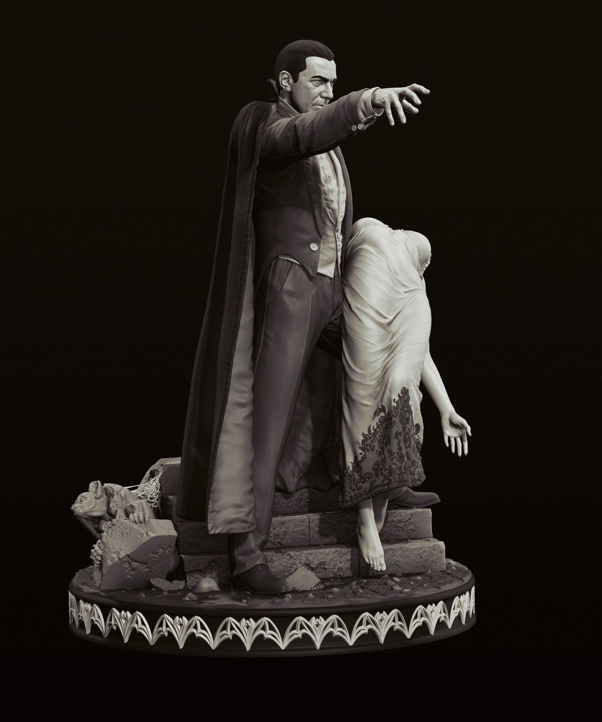 Danko artstation - Bela Lugosi 1/6 scale statue