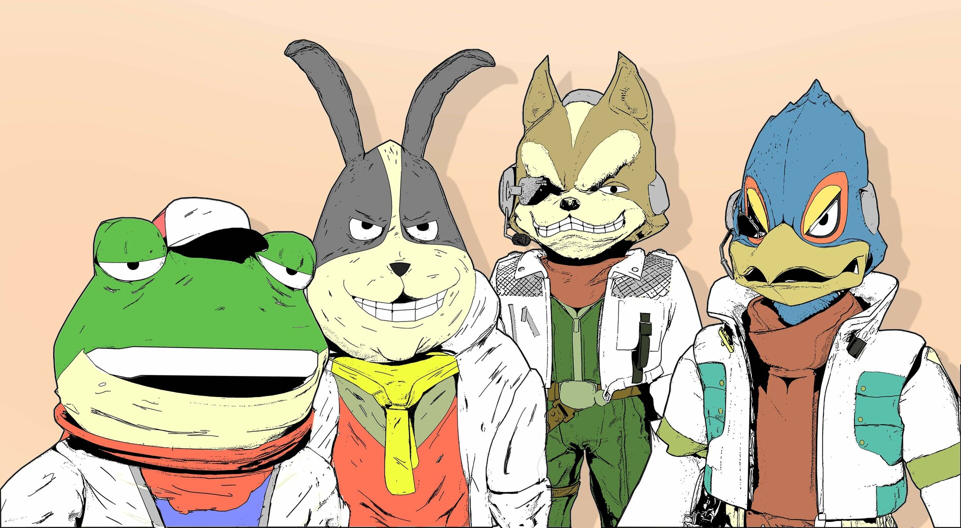 Artstation Star Fox And Friends Mayson Gooden
