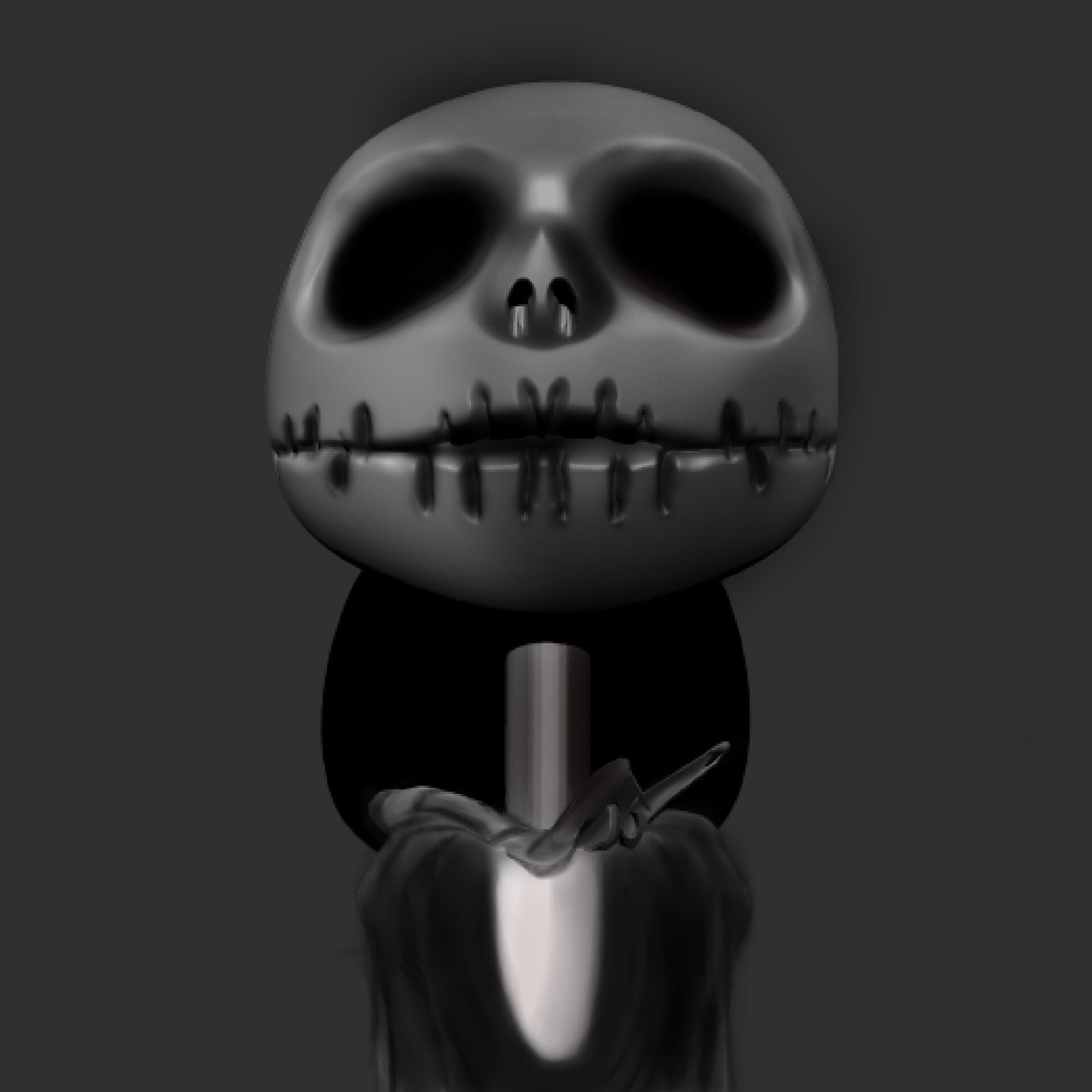 ArtStation Nightmare before Christmas 3D