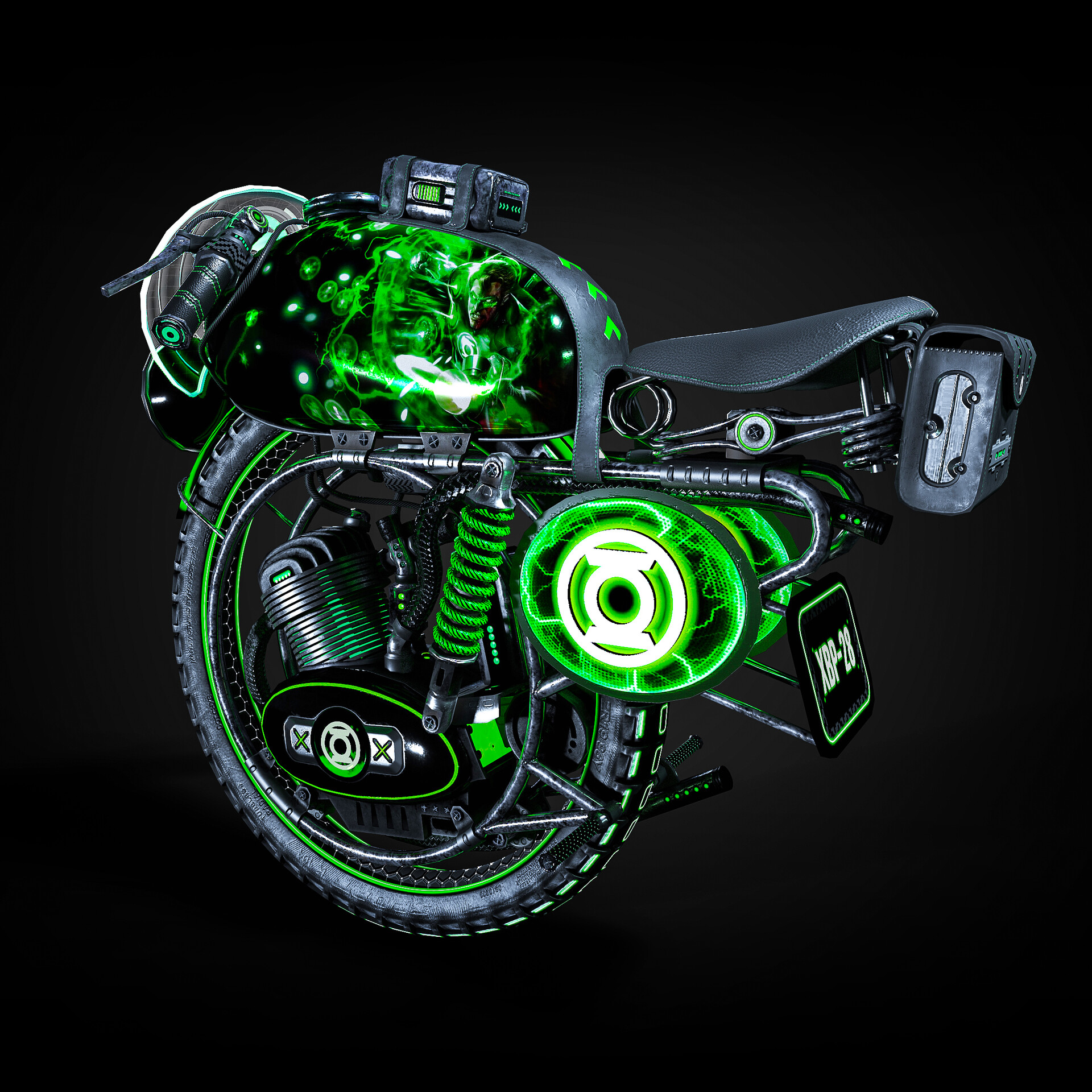 Green lantern sale bike
