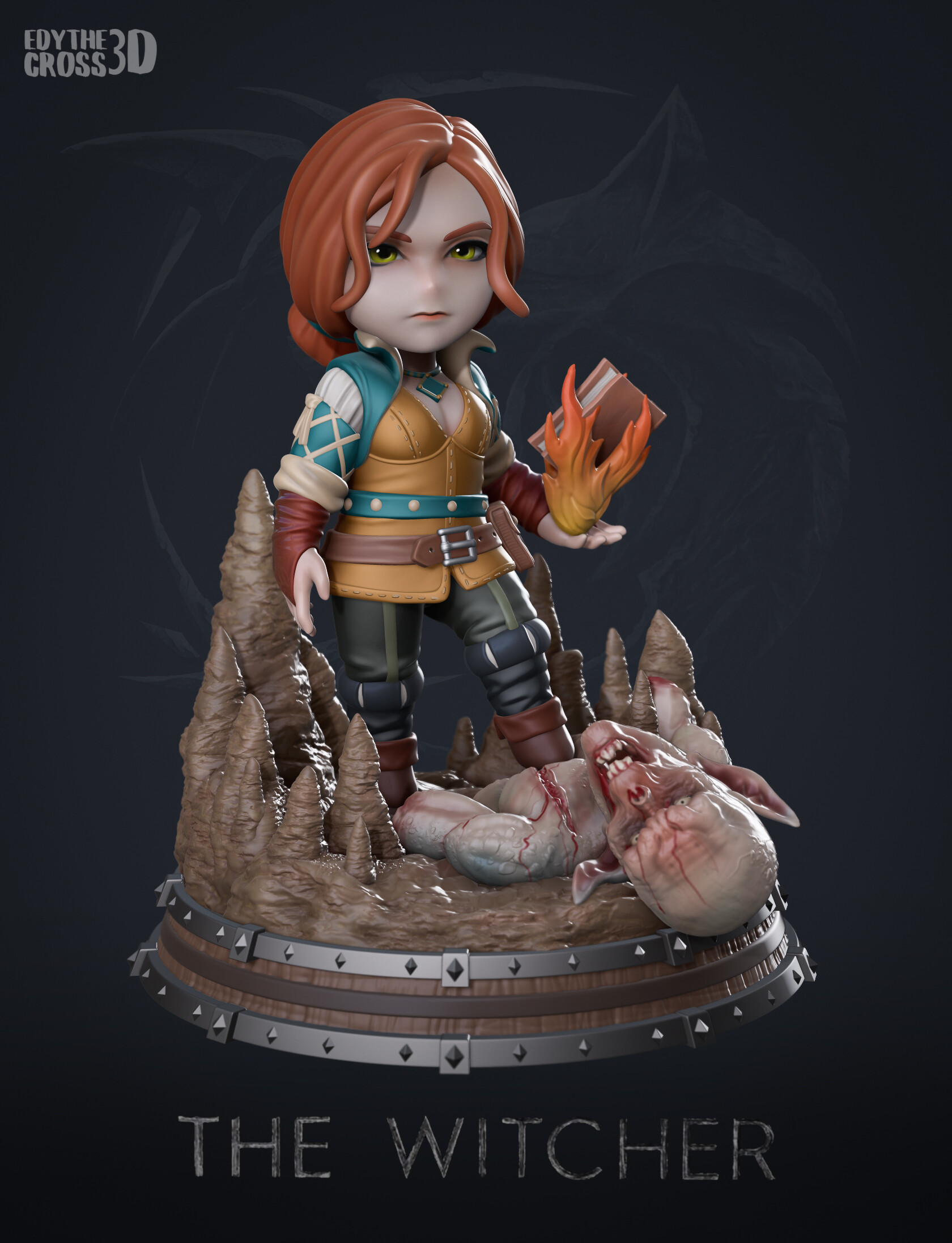 ArtStation - Triss Witcher 3 Mod