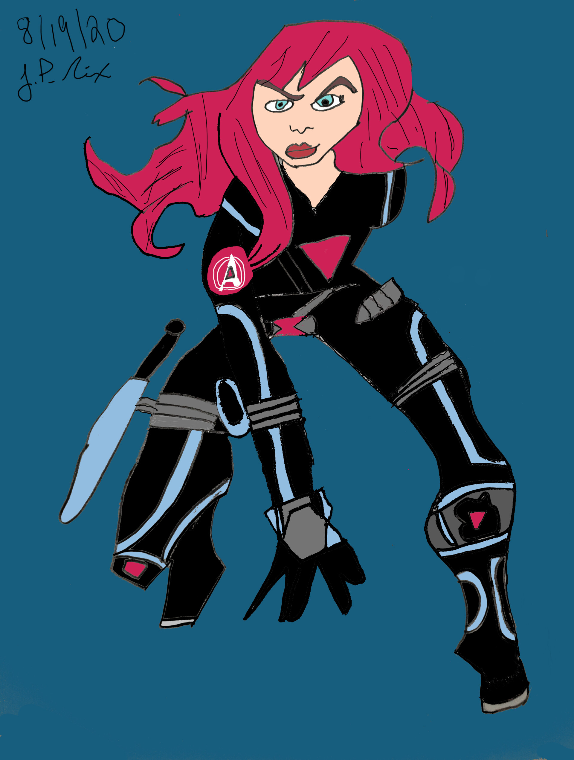 J P Nix Black Widow With Color Nixblack 2nnixblack's second channel with 1.34 million subscribers.n. jp nix