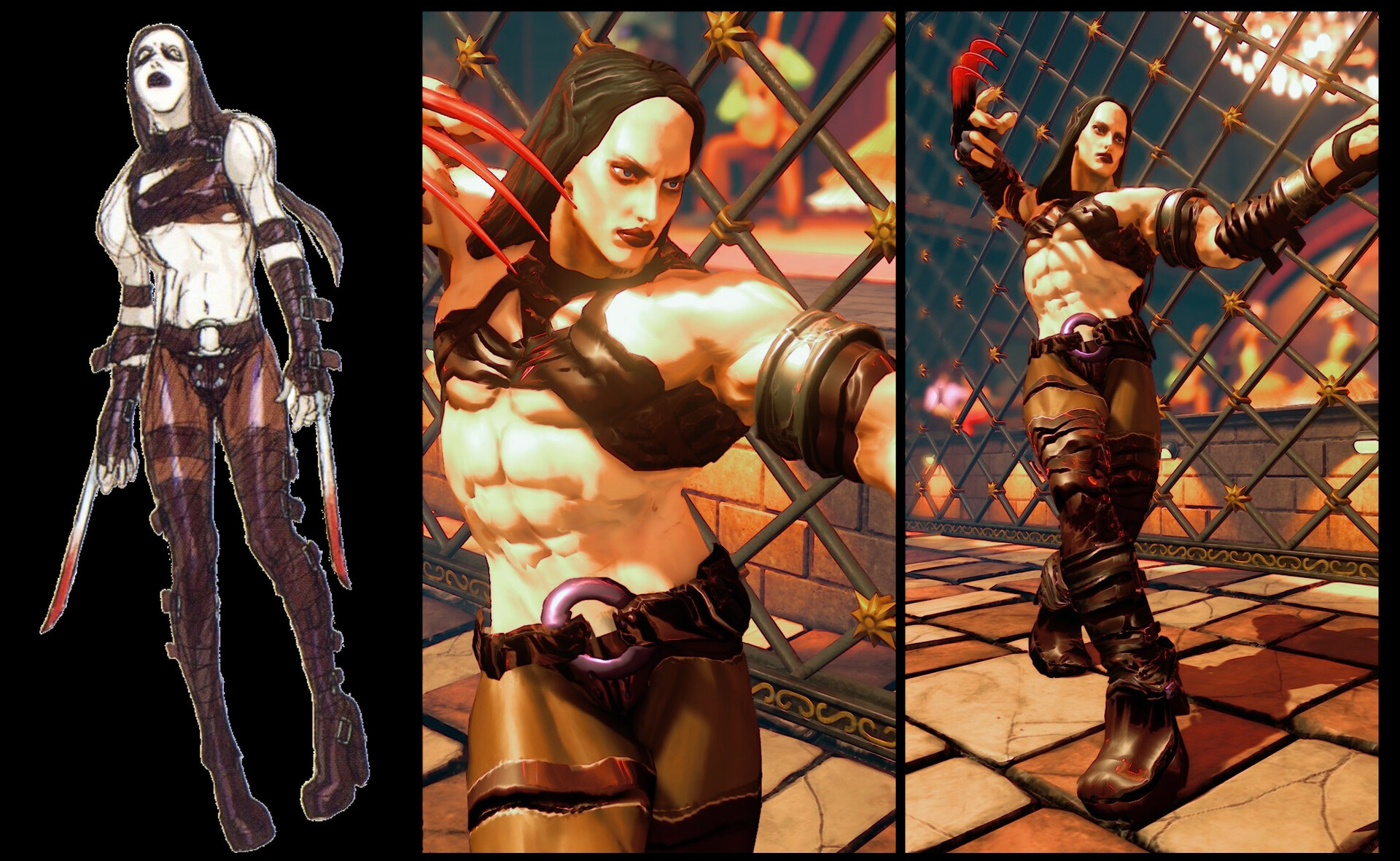 Vega - Street Fighter character 3d model - CadNav