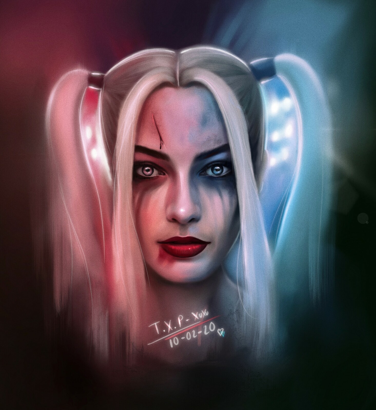 T.X.P - Harley Quinn - Digital Painting