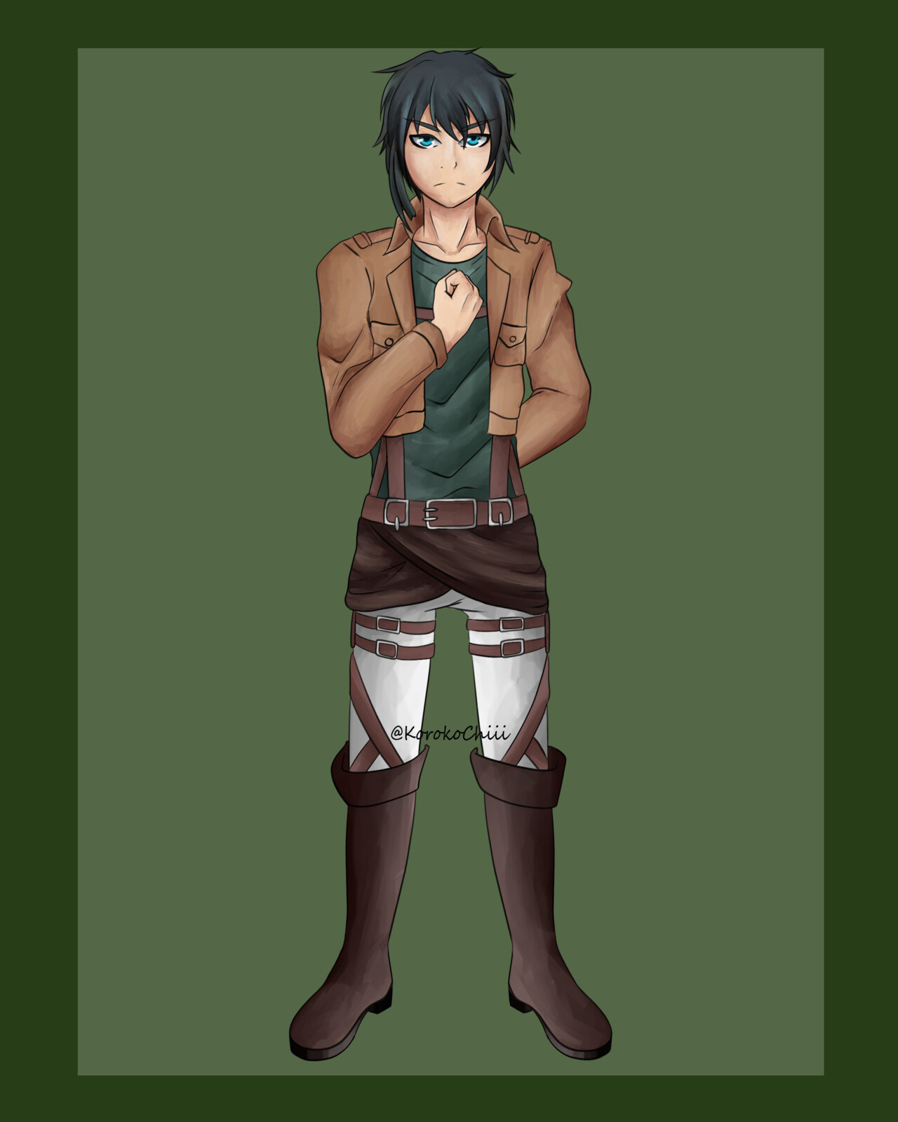 Artstation Aot Oc Korokochiii Can i use this template as it will help me with my oc jada dante. artstation aot oc korokochiii