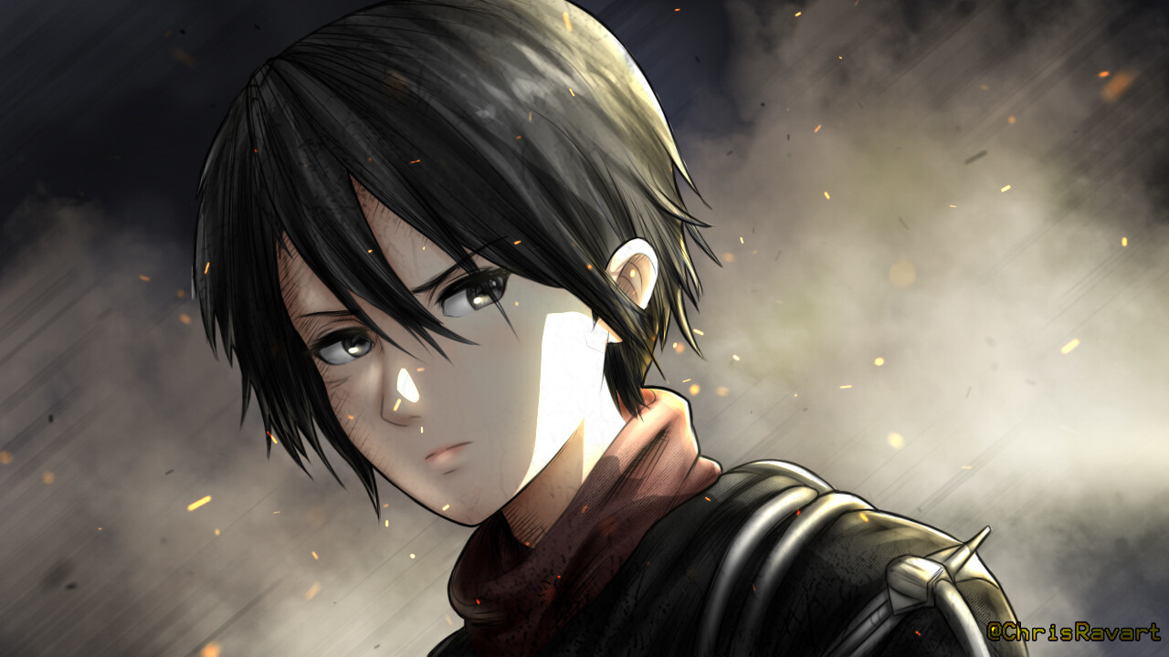 Artstation Mikasa Ackerman Fanart Chris Ravart I had been waiting for it for a very long time, i was sad because i had to be postponed. mikasa ackerman fanart chris ravart