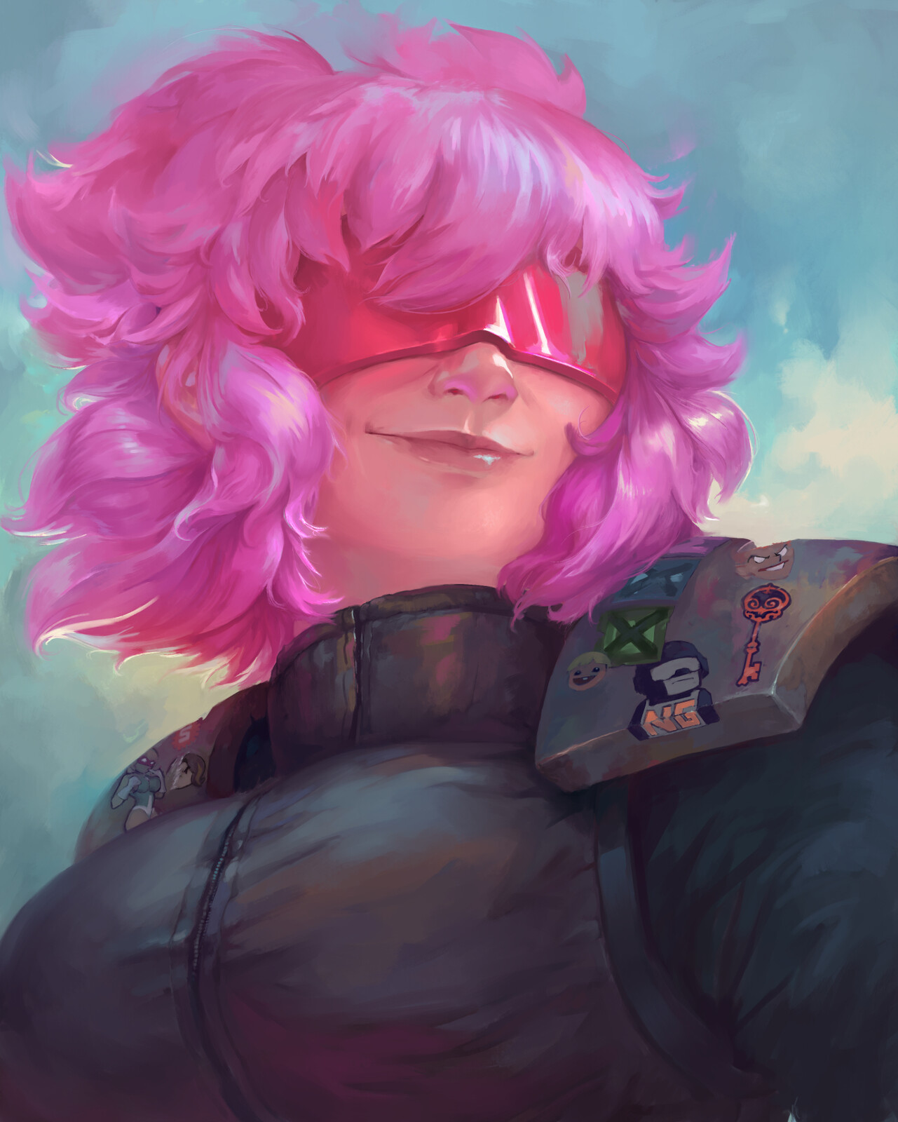Nightmare Cops Pink Haired Girl